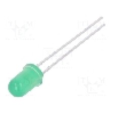 Dioda LED 5mm, verde, convex, 2.2...2.5V, KINGBRIGHT ELECTRONIC - L-7113SGD Dioda LED 5mm, verde, convex, 2.2...2.5V, KINGBRIGHT ELECTRONIC - L-7113SGD
