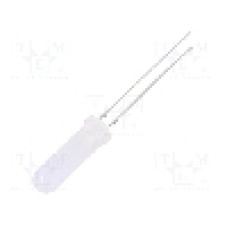 Dioda LED 5mm, verde, convex, 2.7...3.4V, OPTOSUPPLY - OSG5DA6EE2A