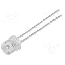 Dioda LED 5mm, verde, plat, 2.8...4V, OPTOSUPPLY - OSPG53E1A-KL