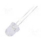 Dioda LED 8mm, alb cald, convex, 5V, OPTOSUPPLY - OSM5DK8131A-5V Dioda LED 8mm, alb cald, convex, 5V, OPTOSUPPLY - OSM5DK8131A-5V