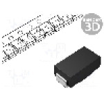 Dioda redresoare Schottky, 1,1A, o singura dioda, DO214AC, SHINDENGEN - D1FS4-5103