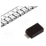 Dioda Transil SMD, unidirectional, PowerDI®123, DIODES INCORPORATED - DFLT10A-7