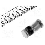 Dioda zener, 27V, 0.5W, capsula MiniMELF glass, DC COMPONENTS - BZV55C27