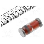 Dioda zener, 3V, 0.5W, capsula MiniMELF, SOD80, LUGUANG ELECTRONIC - BZV55C3V0