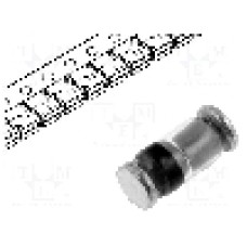 Dioda zener, 4.3V, 0.5W, capsula MiniMELF glass, DC COMPONENTS - BZV55C4V3