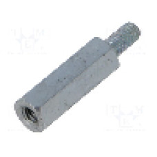 Distantier 20mm, oţel galvanizat, BM GROUP - QSMS020M4