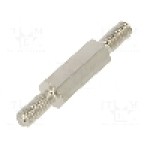 Distantier din alama, 10mm, DREMEC - 4112X10 Distantier din alama, 10mm, DREMEC - 4112X10