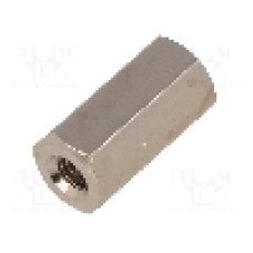 Distantier din alama, 12mm, DREMEC - 115X12 Distantier din alama, 12mm, DREMEC - 115X12
