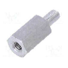 Distantier din aluminiu, 10mm, DREMEC - 235X10