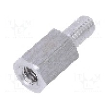 Distantier din aluminiu, 10mm, DREMEC - 236X10