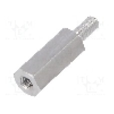 Distantier din aluminiu, 12mm, DREMEC - 232X12