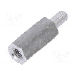 Distantier din aluminiu, 12mm, DREMEC - 234X12
