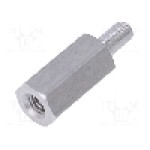 Distantier din aluminiu, 12mm, DREMEC - 235X12