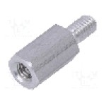 Distantier din aluminiu, 12mm, DREMEC - 236X12