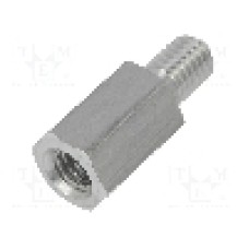 Distantier din aluminiu, 12mm, DREMEC - 238X12