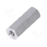 Distantier din aluminiu, 15mm, DREMEC - 134X15