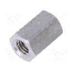 Distantier din aluminiu, 15mm, DREMEC - 139X15