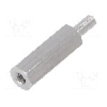 Distantier din aluminiu, 15mm, DREMEC - 232X15