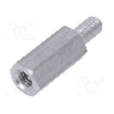 Distantier din aluminiu, 15mm, DREMEC - 236X15