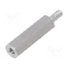 Distantier din aluminiu, 18mm, DREMEC - 232X18