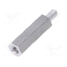 Distantier din aluminiu, 18mm, DREMEC - 234X18