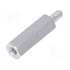 Distantier din aluminiu, 18mm, DREMEC - 235X18