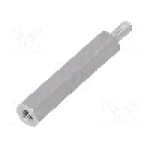 Distantier din aluminiu, 25mm, DREMEC - 232X25 Distantier din aluminiu, 25mm, DREMEC - 232X25