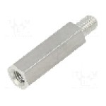 Distantier din aluminiu, 25mm, DREMEC - 238X25