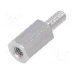 Distantier din aluminiu, 8mm, DREMEC - 232X08