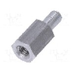 Distantier din aluminiu, 8mm, DREMEC - 234X08