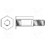Distantier din aluminiu, 90mm, DREMEC - 2313X90