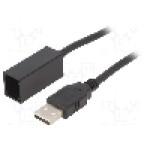Adaptor USB/AUX, USB A mufa, {{Culoare}}, ACV - 44-1202-003