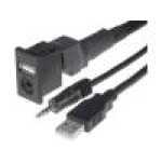 Adaptor AUX-USB, USB A mufa, PER.PIC. - C5502-USB Adaptor AUX-USB, USB A mufa, PER.PIC. - C5502-USB