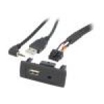 Adaptor AUX-USB, USB A mufa, PER.PIC. - C7802-USB