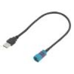 Adaptor AUX-USB, USB A mufa, PER.PIC. - C9001-USB