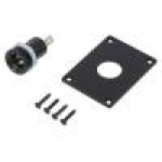 Adaptor soclu bricheta auto, conector plat 6,3mm, PRO CAR - 67617030