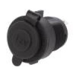 Adaptor soclu bricheta auto, conector plat 6,3mm, SCI - A13-142A Adaptor soclu bricheta auto, conector plat 6,3mm, SCI - A13-142A