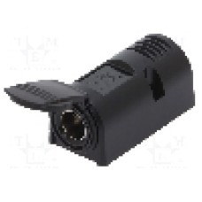 Adaptor soclu bricheta auto, conector plat 6,3mm, neagra, PRO CAR - 67618100