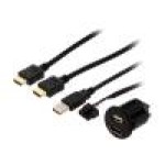 Alimentare auto, HDMI mufa, PER.PIC. - C0014-USB