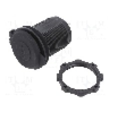 Alimentare auto, conector plat 6,3mm, neagra, 4CARMEDIA - 