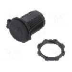 Alimentare auto, conector plat 6,3mm, neagra, 4CARMEDIA -  Alimentare auto, conector plat 6,3mm, neagra, 4CARMEDIA -