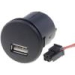Alimentare auto, mufa Mini-Fit 4pin, PER.PIC. - C0006-USB
