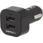 Alimentare auto, mufa pentru bricheta auto, ESPE - CAR-ESPE-1605-2USB