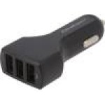 Alimentare auto, mufa pentru bricheta auto, QOLTEC - 50027 Alimentare auto, mufa pentru bricheta auto, QOLTEC - 50027