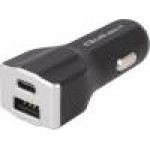 Alimentare auto, mufa pentru bricheta auto, QOLTEC - 50136