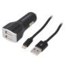 Alimentare auto, mufa pentru bricheta auto, QOLTEC - 51836