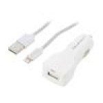 Alimentare auto, mufa pentru bricheta auto, QOLTEC - 51838