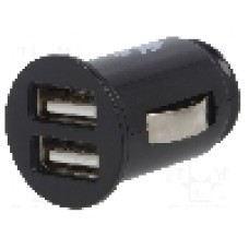 Alimentare auto, mufa pentru bricheta auto, neagra, AKYGA - AK-CH-02