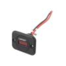 Ampermetru, conector plat 6,3mm, SCI - A25-1BPS-BB3-R