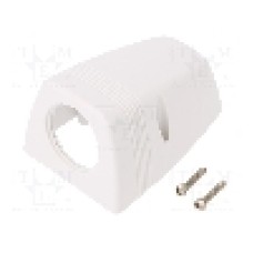 Car lighter socket housing, {{Subtip conector intrare}}, alba, SCI - A13-142-15-WH